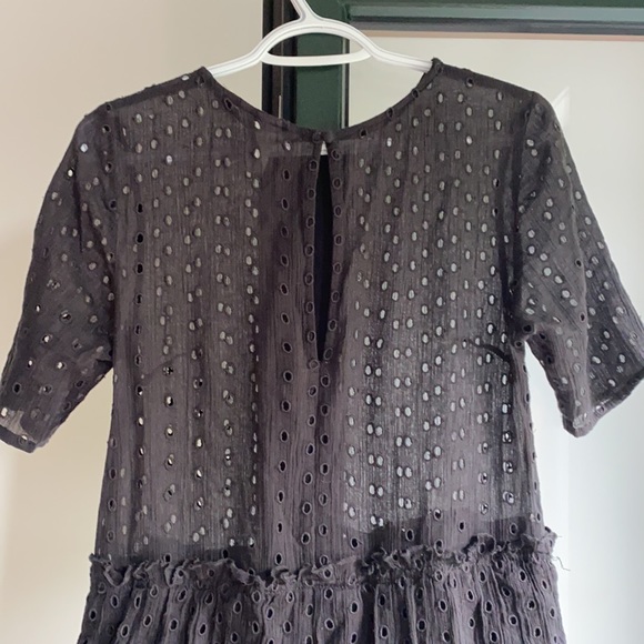 Black eyelet dress - Picture 3 of 3